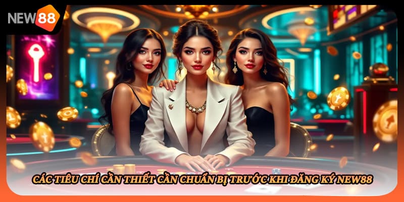 Các tiêu chí cần thiết cần chuẩn bị trước khi đăng ký New88