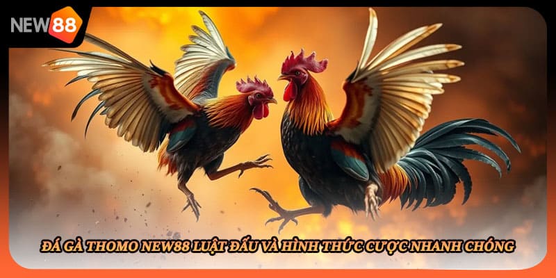Đá Gà Thomo New88 Luật Đấu Và Hình Thức Cược Nhanh Chóng