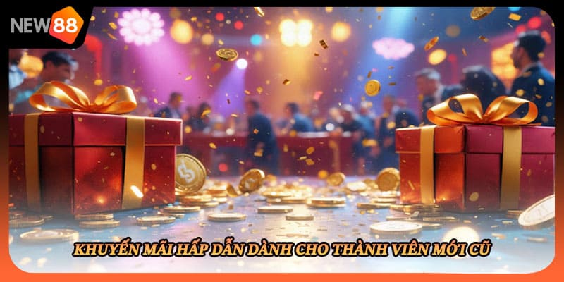 Khuyến mãi hấp dẫn dành cho thành viên mới cũ