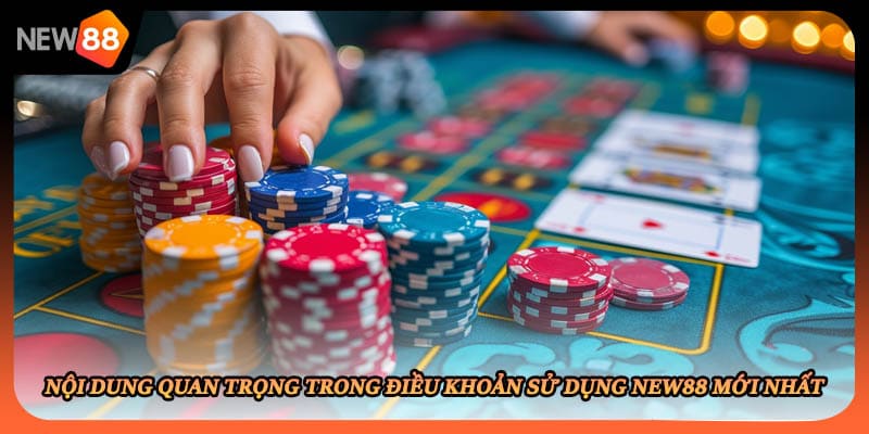 Nội dung quan trọng trong điều khoản sử dụng New88 mới nhất