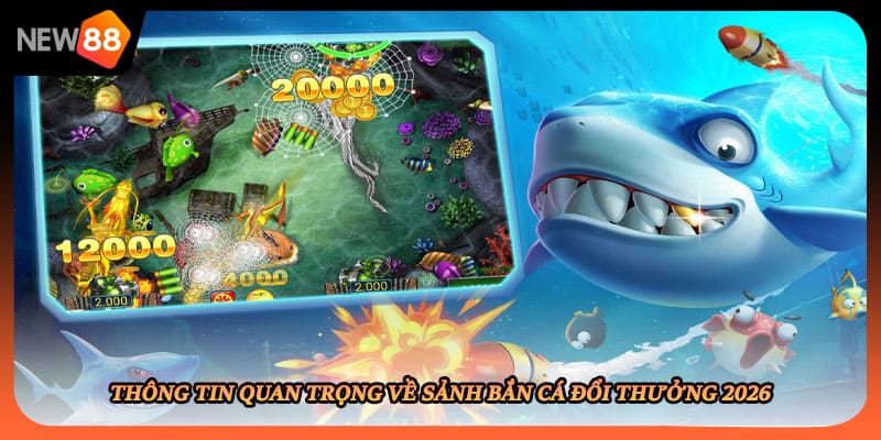 Thông tin quan trọng về sảnh bắn cá đổi thưởng 2026